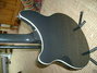 Aug 2007 Rickenbacker 360/6 , Jetglo: Body - Rear