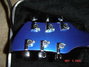Rickenbacker 620/6 , Midnightblue: Headstock - Rear