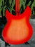 Aug 2006 Rickenbacker 330/6 , Amber Fireglo: Body - Rear