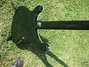Aug 1977 Rickenbacker 4001/4 , Jetglo: Body - Rear