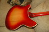 Oct 1966 Rickenbacker 360/12 , Fireglo: Body - Rear