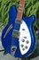 Rickenbacker 360/12 , Midnightblue: Close up - Free