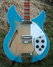 Rickenbacker 360/6 V64, Shaded Blue: Body - Front