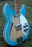 Rickenbacker 360/6 V64, Shaded Blue: Close up - Free