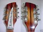 Rickenbacker 360/12 , Autumnglo: Headstock