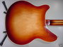 May 1981 Rickenbacker 360/12 , Autumnglo: Body - Rear