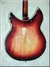 Nov 1964 Rickenbacker 1993/12 RoMo, Fireglo: Body - Rear