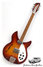 Oct 1965 Rickenbacker 1997/6 RoMo, Fireglo: Body - Rear