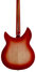 Jul 1967 Rickenbacker 330/12 , Fireglo: Body - Rear