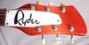 Aug 1965 Rickenbacker ES17/6 Ryder, Fireglo: Headstock