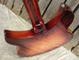 Aug 1996 Rickenbacker 1997/6 f hole, Fireglo: Body - Rear
