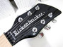 Nov 1998 Rickenbacker 650/6 Colorado, Jetglo: Headstock