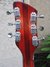 Rickenbacker 360/6 Mod, Fireglo: Headstock - Rear