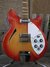 Jul 1966 Rickenbacker 360/6 Mod, Fireglo: Body - Rear