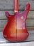 Apr 1973 Rickenbacker 4001/4 , Fireglo: Body - Rear