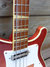 Rickenbacker 4001/4 , Fireglo: Neck - Front