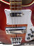 Rickenbacker 4001/4 , Fireglo: Neck - Rear