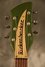 Rickenbacker 460/6 Refin, Black: Headstock