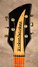 Jul 1996 Rickenbacker 325/6 V59, Jetglo: Headstock