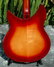 Oct 1991 Rickenbacker 1997/6 f hole, Fireglo: Body - Rear