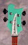 Rickenbacker 4003/4 , Sea Green: Headstock
