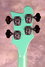 Rickenbacker 4003/4 , Sea Green: Headstock - Rear