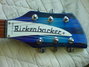 Rickenbacker 330/6 , Blueburst: Headstock