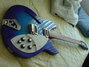 Rickenbacker 330/6 , Blueburst: Close up - Free2