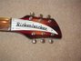 Rickenbacker 360/6 V64, Fireglo: Headstock