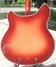 Rickenbacker 6006/6 Banjoline, Fireglo: Body - Rear