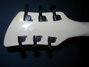 Rickenbacker 360/6 BH BT, White: Headstock - Rear