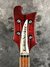Rickenbacker 4001/4 Mod, Burgundy: Headstock