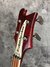 Rickenbacker 4001/4 Mod, Burgundy: Headstock - Rear