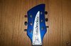 Sep 2002 Rickenbacker 620/6 , Midnightblue: Headstock