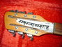 Nov 1965 Rickenbacker 450/12 , Natural: Headstock