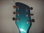 Rickenbacker 360/6 , Turquoise: Headstock - Rear