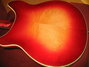 Sep 1972 Rickenbacker 360/12 f hole, Fireglo: Body - Rear