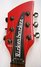 Oct 1988 Rickenbacker 360/6 BH BT, Red: Headstock