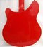 Oct 1988 Rickenbacker 360/6 BH BT, Red: Body - Rear