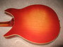 Dec 1957 Rickenbacker 365/6 Capri, Fireglo: Body - Rear
