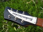 Jul 1990 Rickenbacker 325/6 V63, Jetglo: Headstock