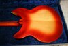 Sep 1966 Rickenbacker 335/6 S, Fireglo: Body - Rear