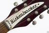 May 1981 Rickenbacker 340/6 , Burgundy: Headstock