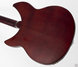 May 1981 Rickenbacker 340/6 , Burgundy: Body - Rear