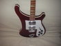 Oct 1976 Rickenbacker 481/6 Slant Fret, Burgundy: Body - Front