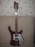 Oct 1976 Rickenbacker 481/6 Slant Fret, Burgundy: Full Instrument - Front