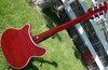 Rickenbacker 360/6 , Burgundy: Full Instrument - Rear