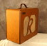 Dec 1949 Rickenbacker M-11/amp , Two tone brown: Body - Rear