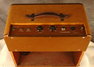 Rickenbacker M-11/amp , Two tone brown: Neck - Rear