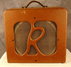 Rickenbacker M-11/amp , Two tone brown: Headstock